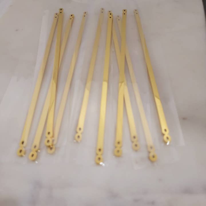 SoulfulMemory - Wholesale Craft Supplies - Infinity Flat Bracelet Blanks Stainless for Laser Engraving.2