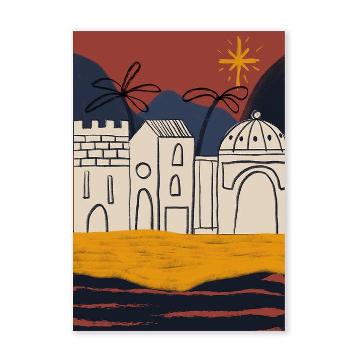 North Star Card for wholesale by Molly Bland