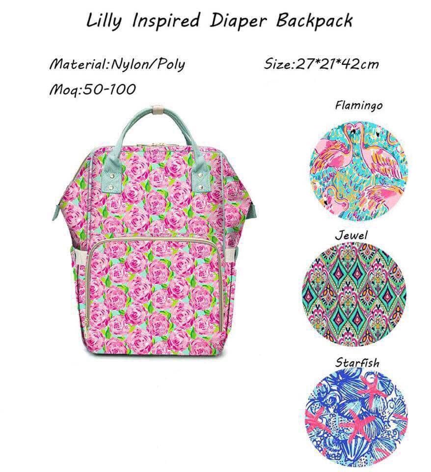 PLT Wholesale - Wholesale Diaper Bag - Baby - Lilly Diaper Bags0