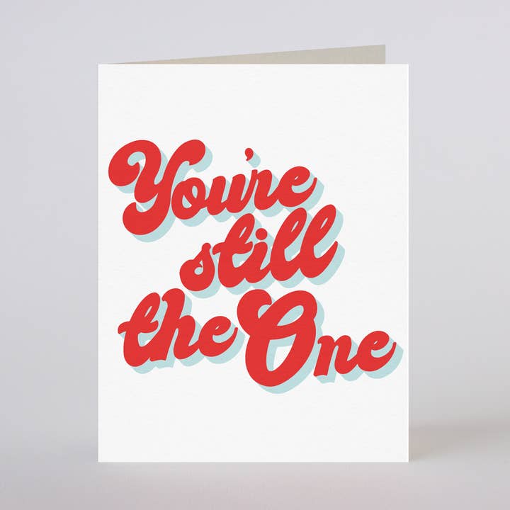 DU ER STADIG DEN ENESTE - lykønskningskort for engroshandel hos Mixtape Paper Co.