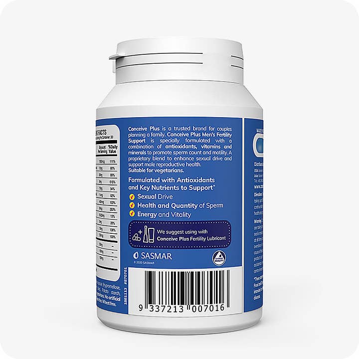 Conceive Plus US - Wholesale Oral Supplement/Vitamin - Conceive Plus Fertility Supplement For Men 60 Caps