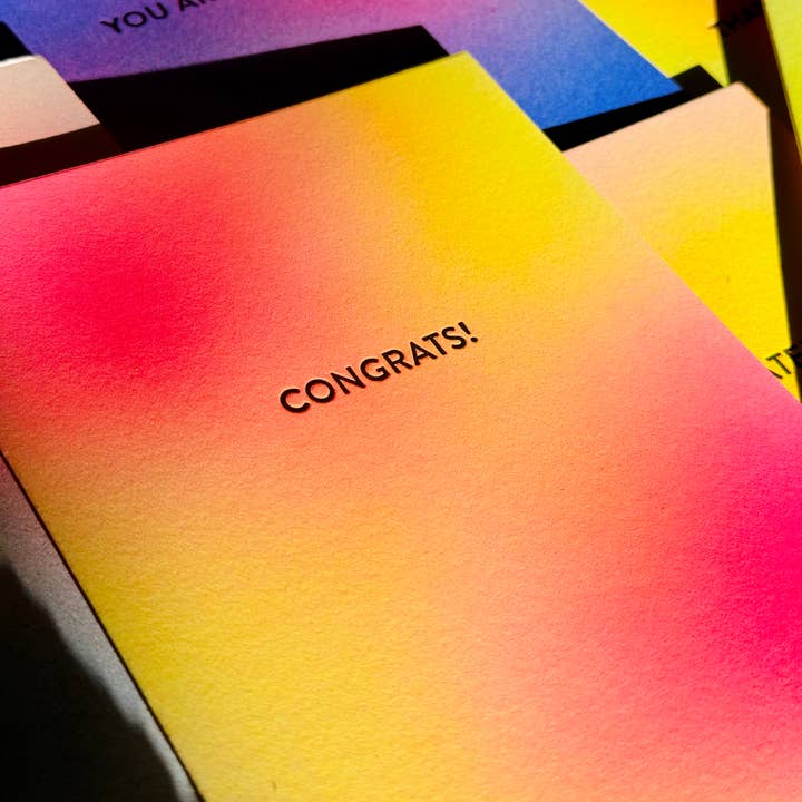 Fun House Fun House - Wholesale Congratulations Card - Congrats!1