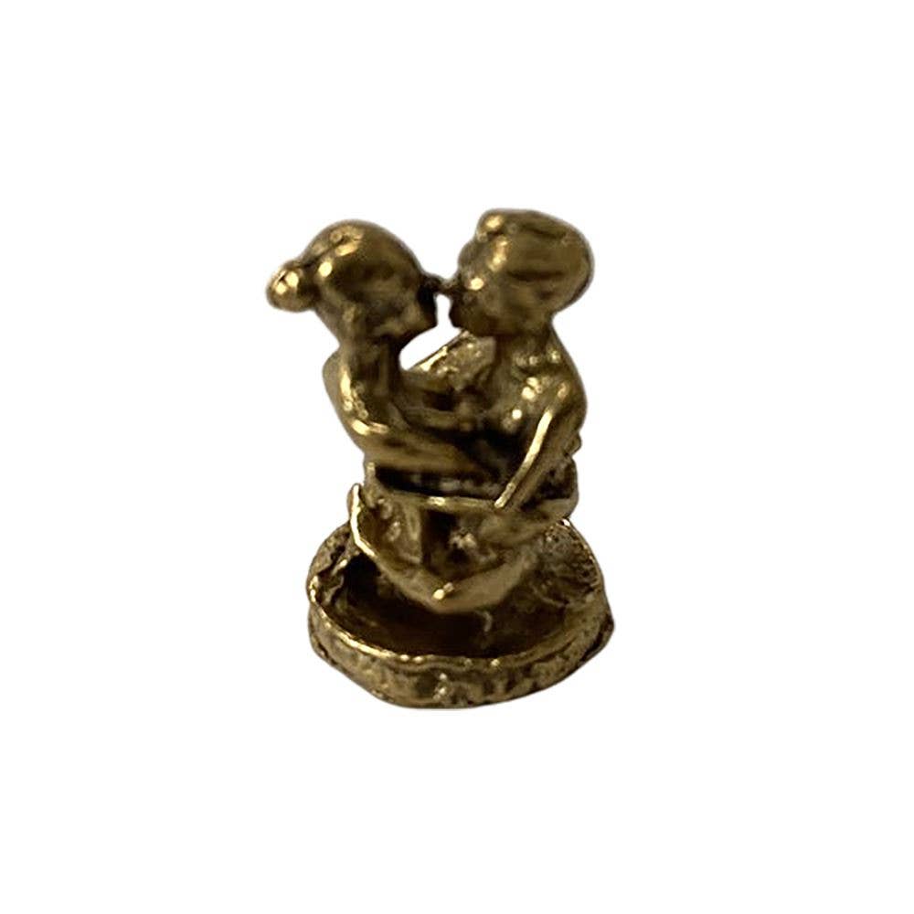 VIE - Venta al por mayor Figura decorativa - Figurita en miniatura de latón73