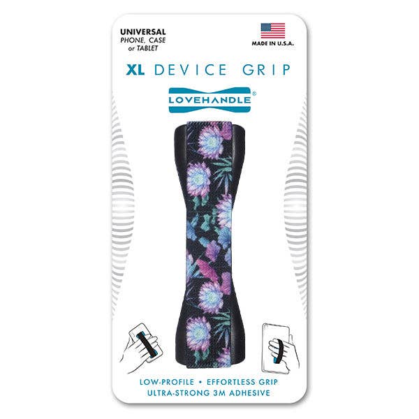 LoveHandle XL tablet- en telefoongreep - neonbloemen (6) voor wholesale door LoveHandle