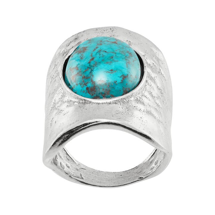 Silpada 'Look At Me' Sterling Silver Turquoise Ring for wholesale by Silpada