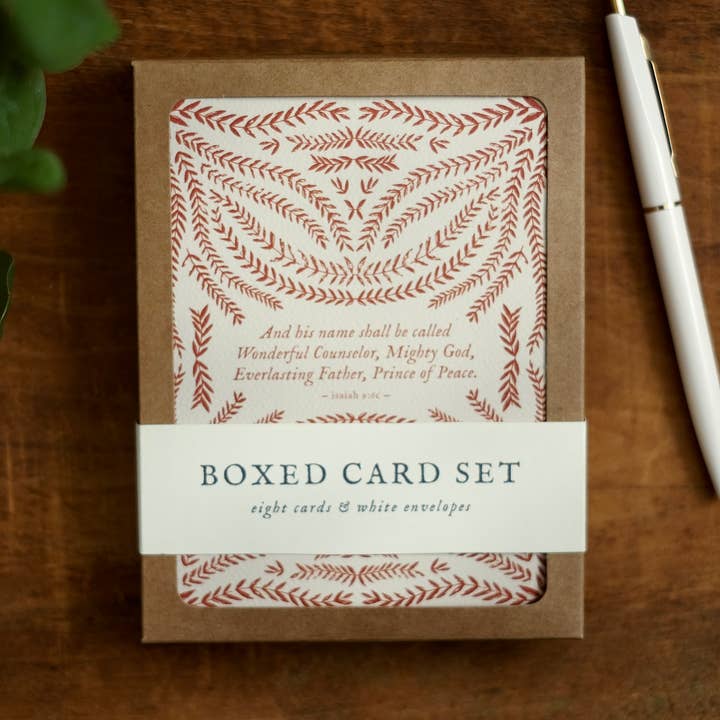 annalisa v. sawtell - Wholesale Christmas Card - Botanical Christmas | Boxed Card Set of 8 | A20