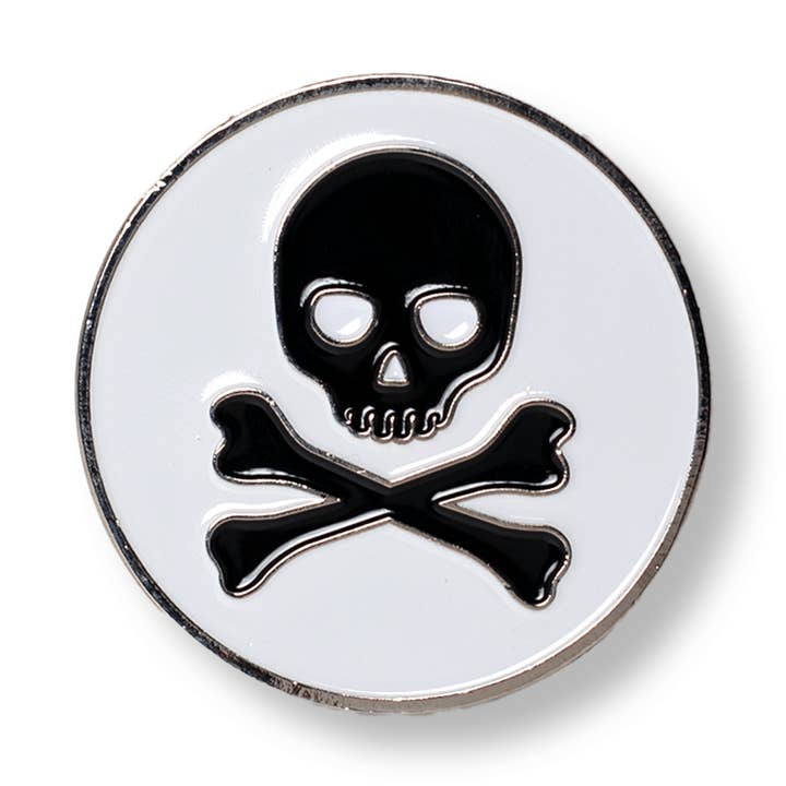 Marqueur à bille Skull and Bones pour la vente par 2Putt