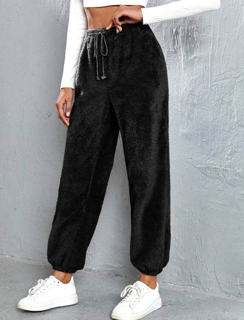 safistyle - Wholesale Lounge Sweatpants/Joggers - Women's - Loose Fit Fuzzy Lounge Pants6