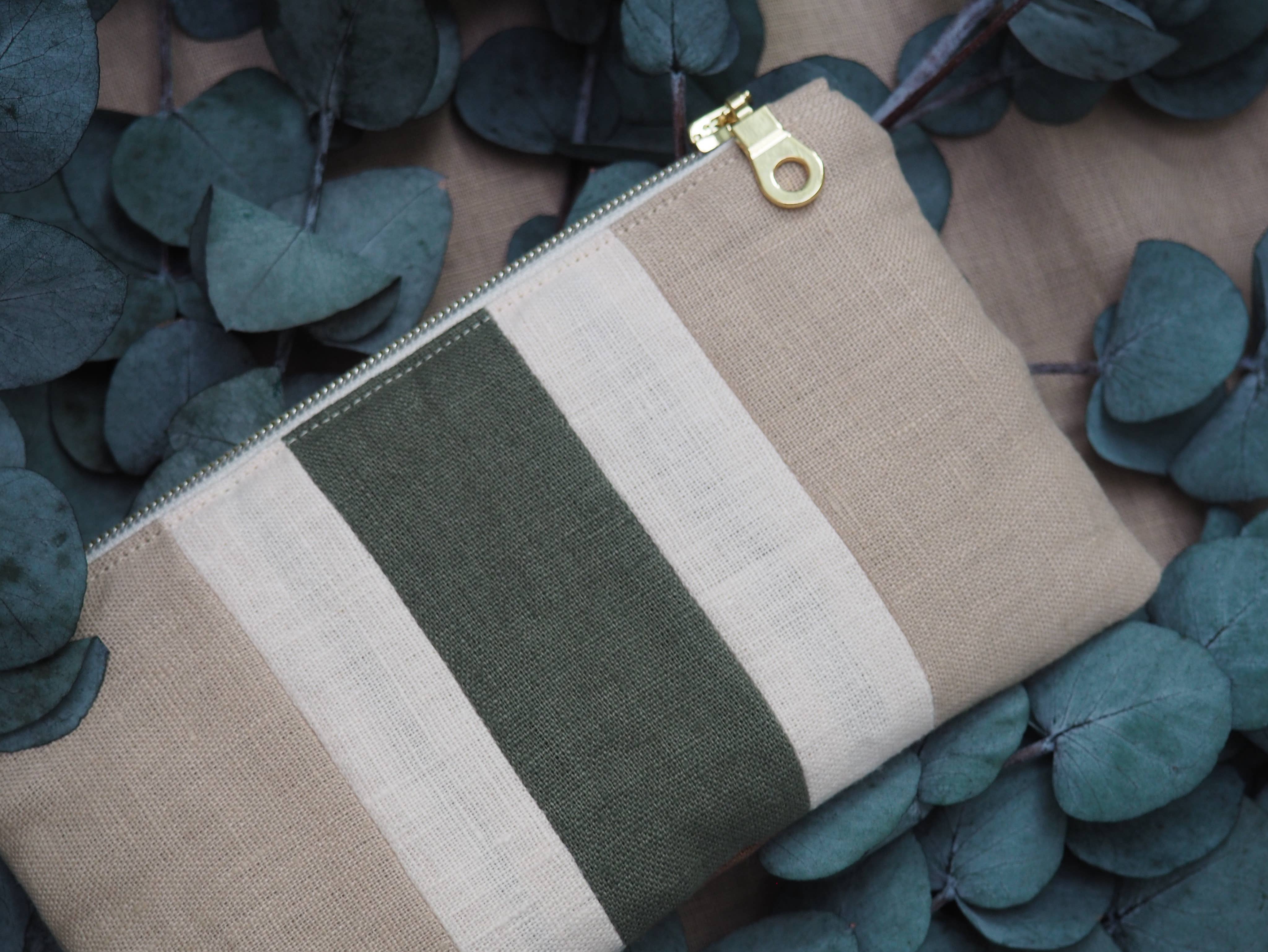 Atelier Magnolia - Wholesale Pouch - Women's - Linen pouch, Pink6