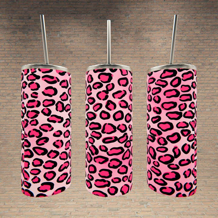 Pink Leopard for wholesale by Triple D's Tumblers n More