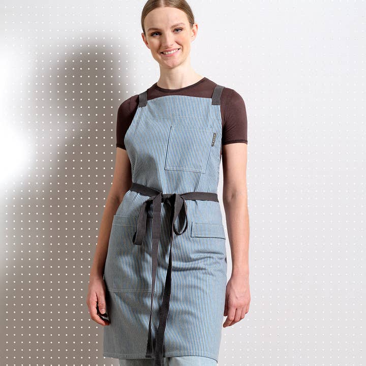 MEEMA - Wholesale Apron - Chef Apron Crossback – Upcycled Cotton, Unisex11