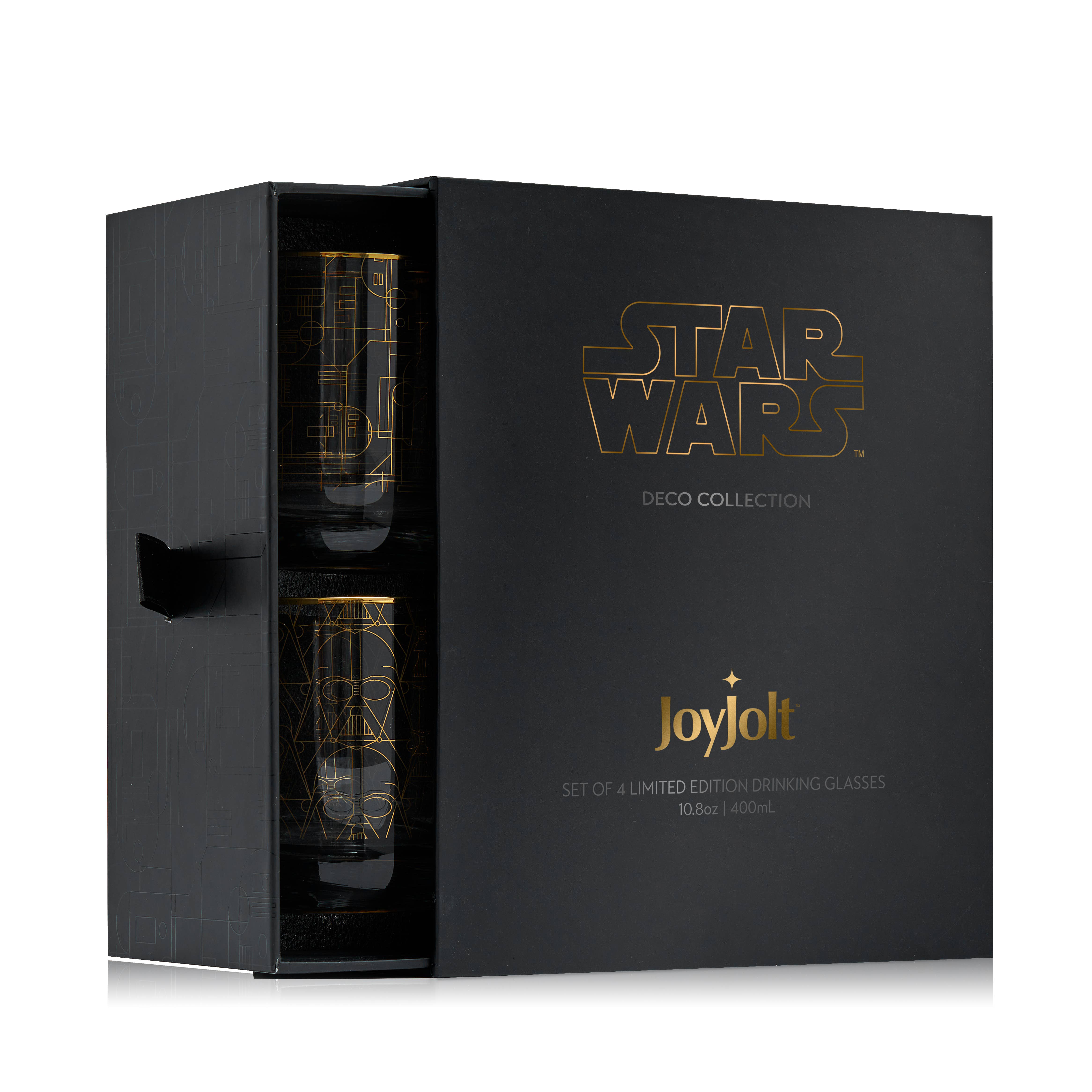 JoyJolt - Wholesale Drinking Glass/Cup - Star Wars™ Deco Drinking Glasses, Set of 4- LIMITED EDITION15