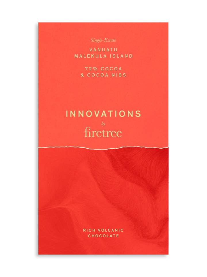 VANUATU 72% MALECULA & NIBS für den Großhandel von Firetree by Choco Dealer