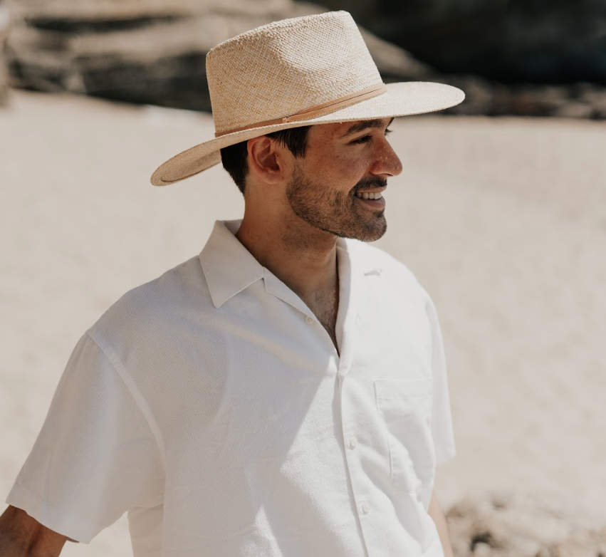 Naturale Cappello da Sole in Paglia Safari - Stile Johvan Taglia Aperta 12 in vendita all'ingrosso su Faire8