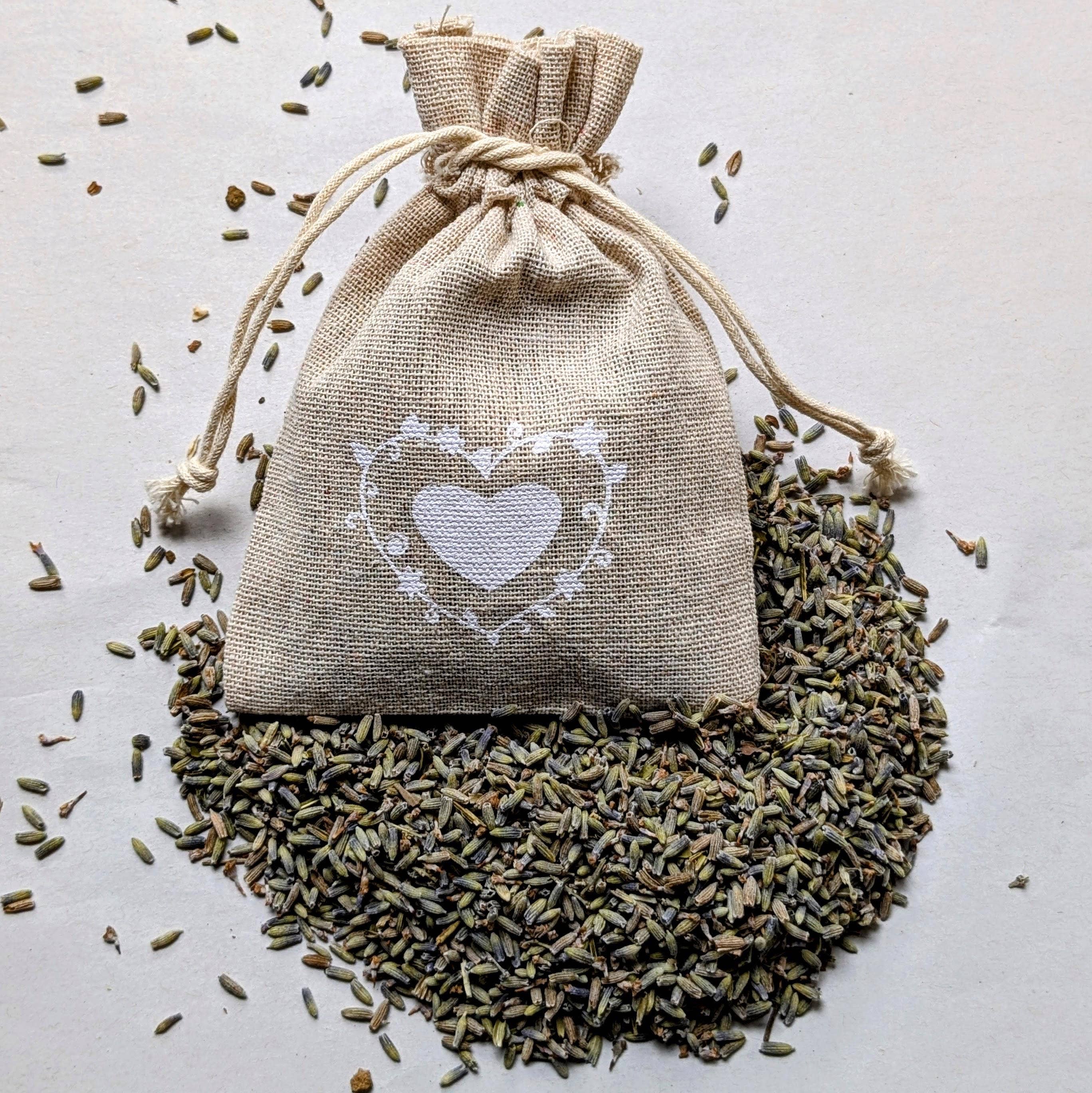 Daisy Gifts Ltd – wholesale Sachet – Lavender Bag Organic - Natural Jute Cotton Scented Sachet2