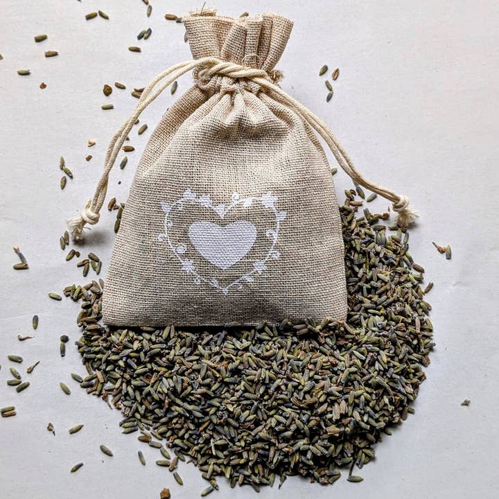 Daisy Gifts Ltd – wholesale Sachet – Lavender Bag Organic - Natural Jute Cotton Scented Sachet2