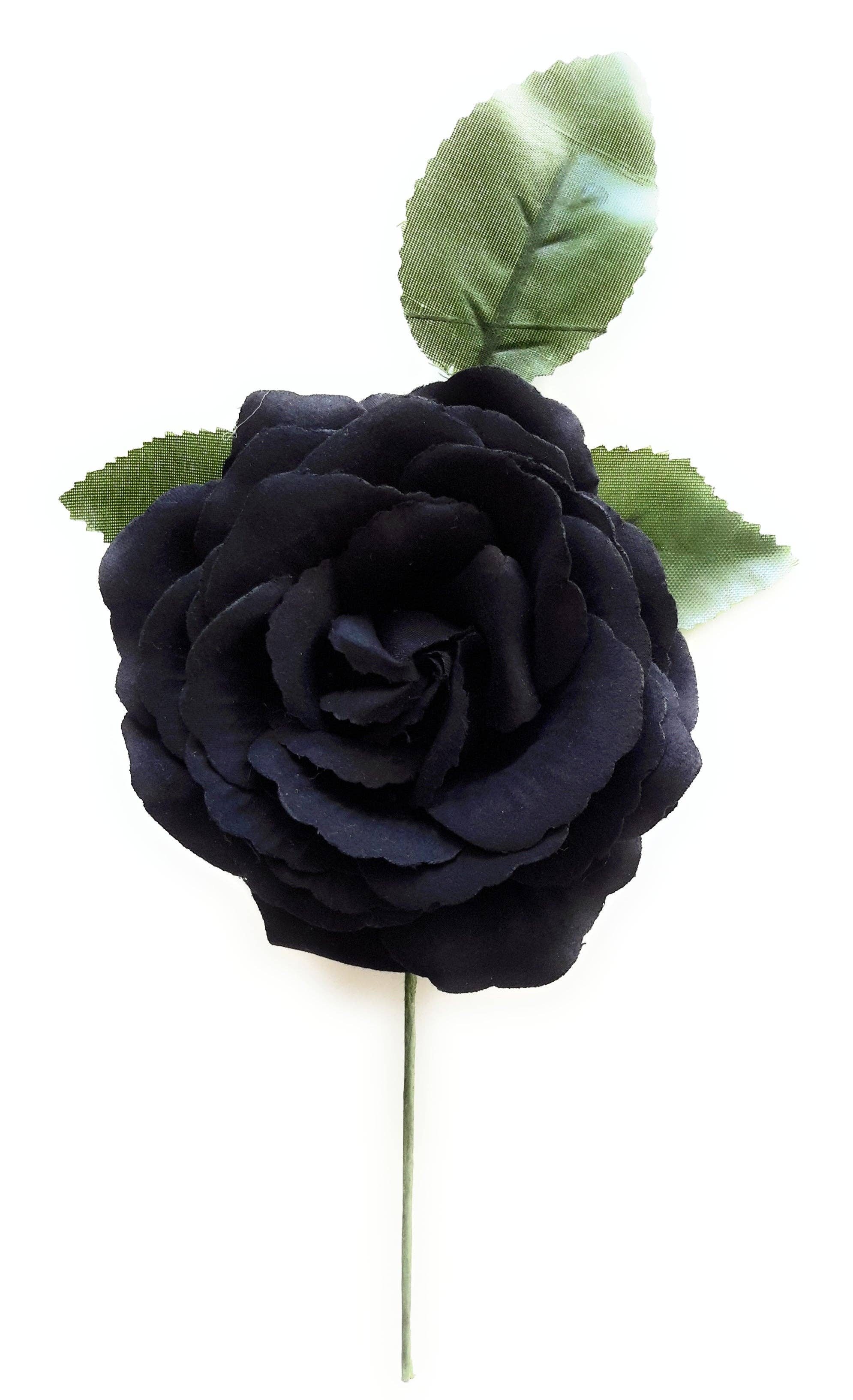 BRANDELIA - Wholesale Artificial Flowers - Flamenco Flower Medium Hair Ø13cm · Black0