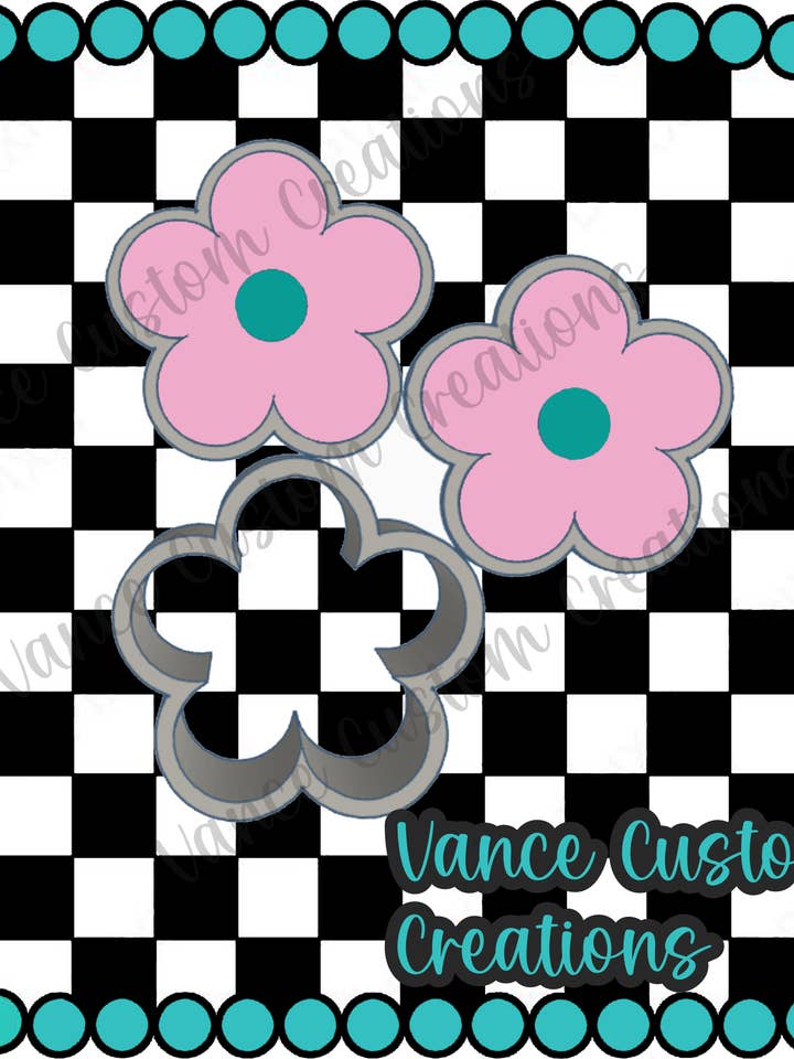 Molde de Bomba de Banho em Forma de Flor por atacado de Vance Custom Creations