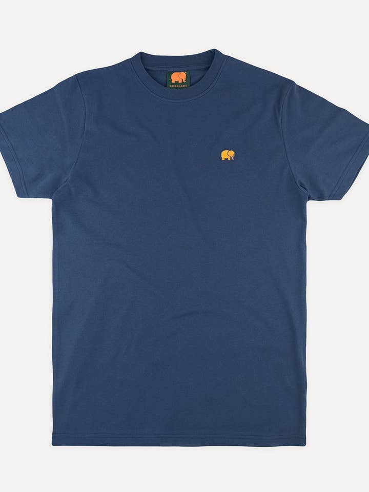 T-shirt bio Essential Trendsplant Blue pour la vente par Trendsplant Clothing