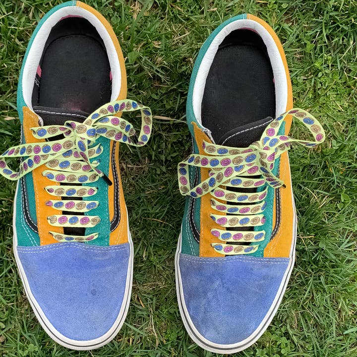 Spiffy Laces - Wholesale Shoelaces - Unisex - Donut Shoelaces FLAT Premium Shoelaces