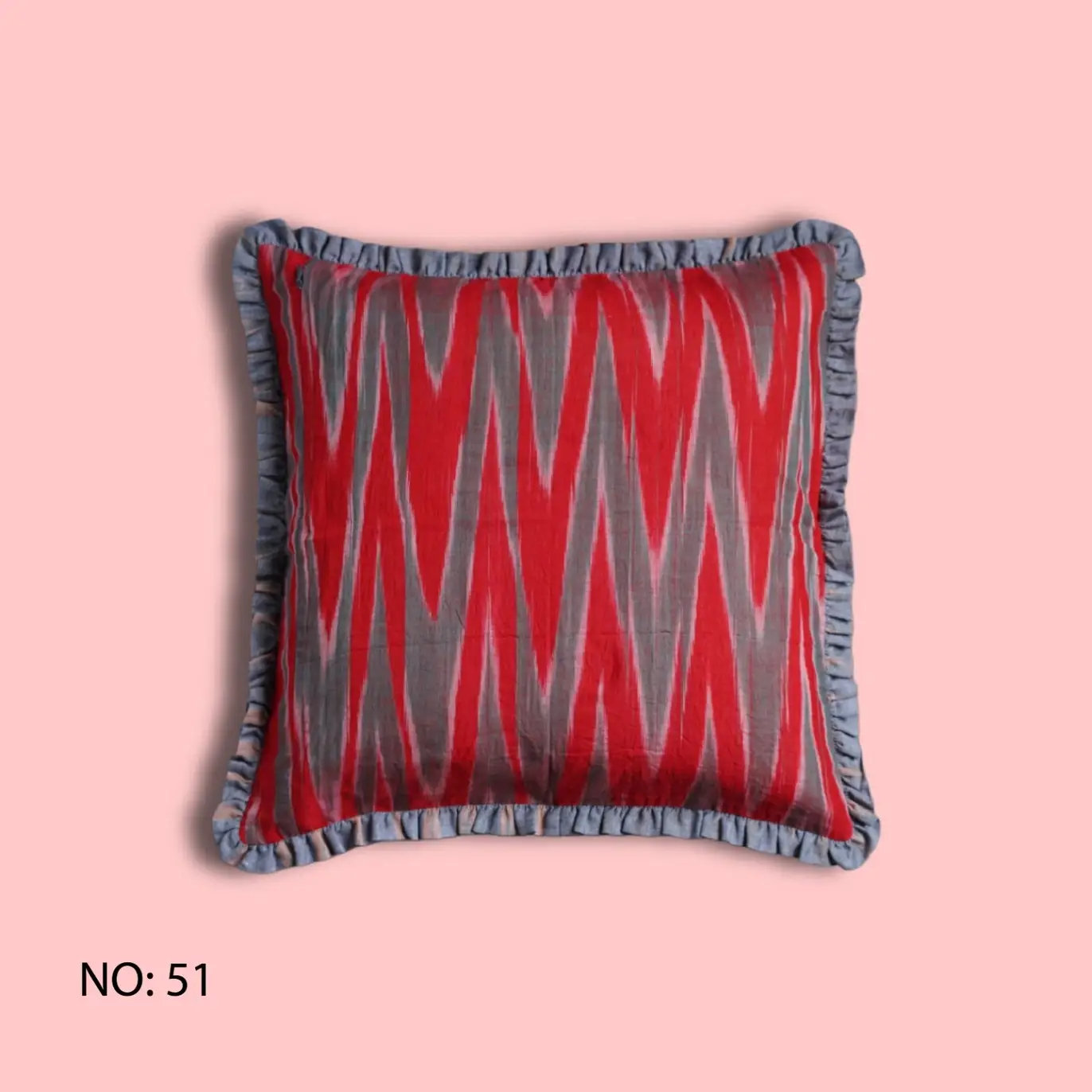 Annahmol - Wholesale Throw Pillow Cover - One of a Kind Vintage Kantha & Ikat Pillow 222