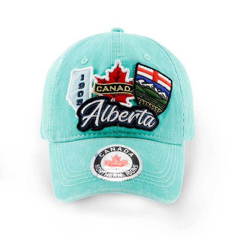 Northern Icons Canada - Wholesale Baseball Cap - Unisex - Alberta Patch Embroidery Province Cap13