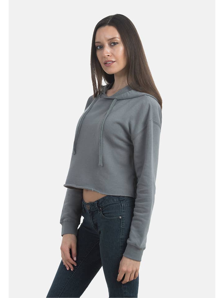 Lane Seven Apparel - Wholesale Hoodie - Women's - Crop Hoodie13