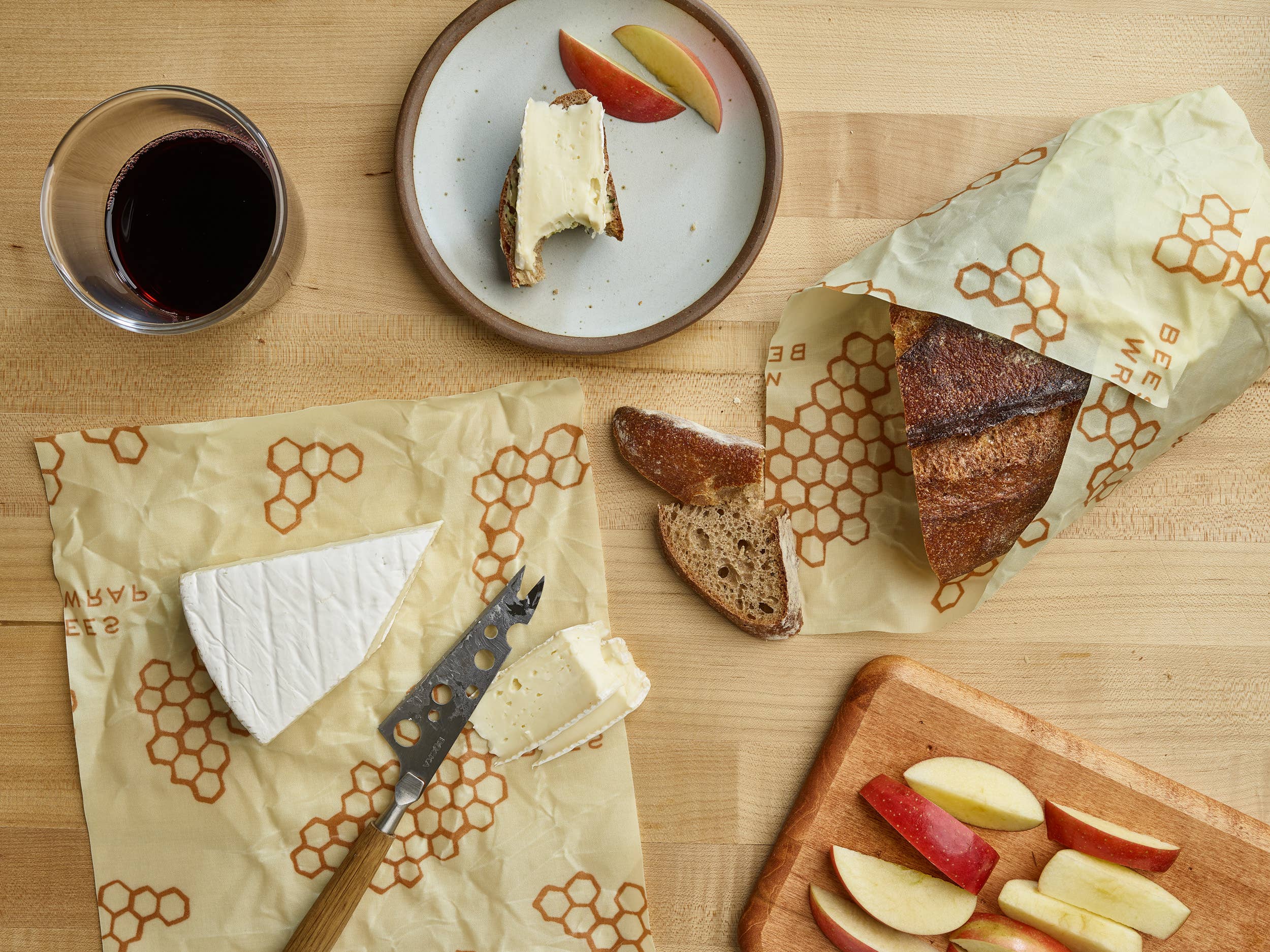 Bee's Wrap - Wholesale Food Storage Wrap/Bag - Bread Wrap - Honeycomb9