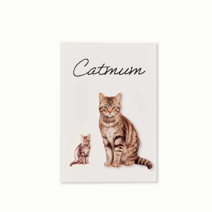 Pin-Card: Catmum for wholesale by by Vivi.