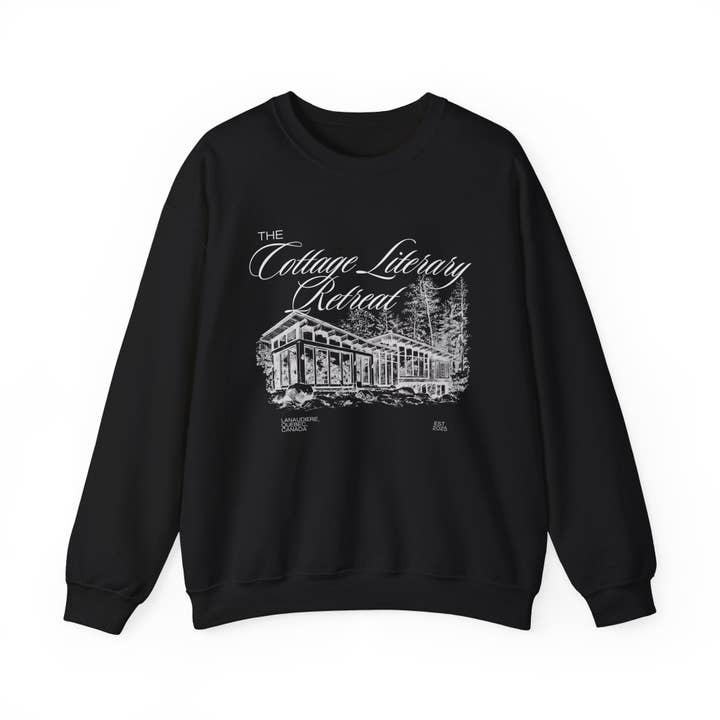 Shadowbound Spines LLC - Wholesale Graphic Sweatshirt - Women's - Heated Rivalry The Cottage Retreat Sweatshirt10