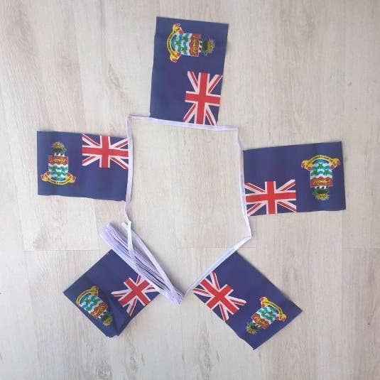 Guirlande de fanions des îles Caïmans de 6 m 20 pour la vente par Worldwide Flags Ltd