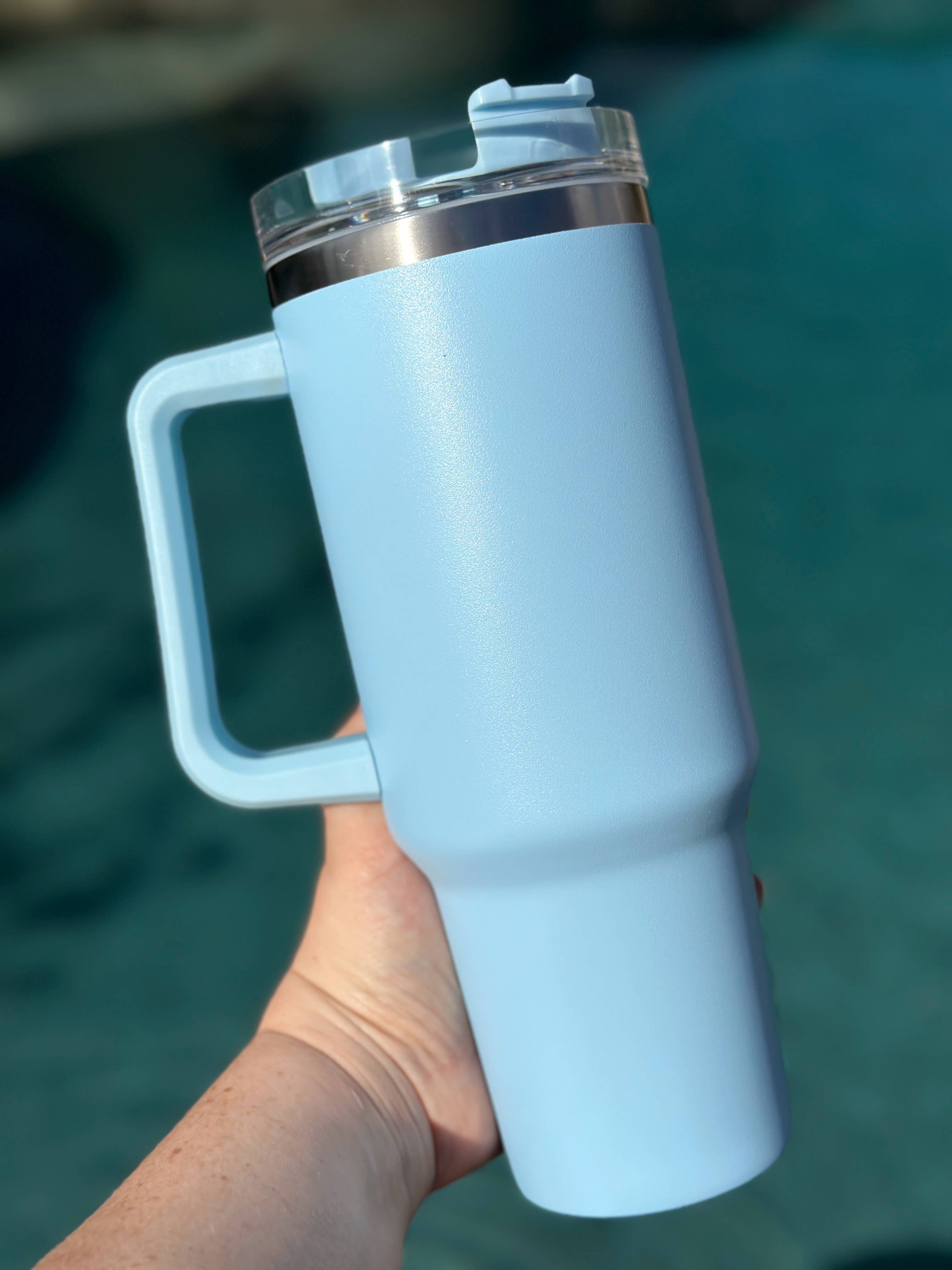 Sayers & Co. - Wholesale Insulated Mug/Tumbler - 40 oz Double Walled Screw Top Matte Tumbler- Ready To Ship5