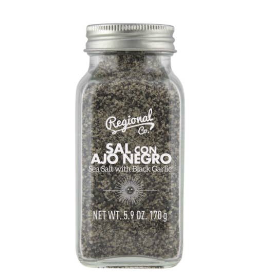 Salt med sort hvidløg 6oz for engroshandel hos Regional Co.
