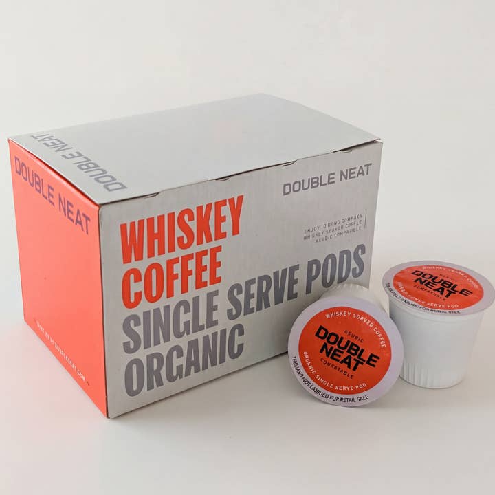 Double Neat - Wholesale Coffee Pods - Single Serve Whiskey Coffee Pods (K-Cup Compatible)0