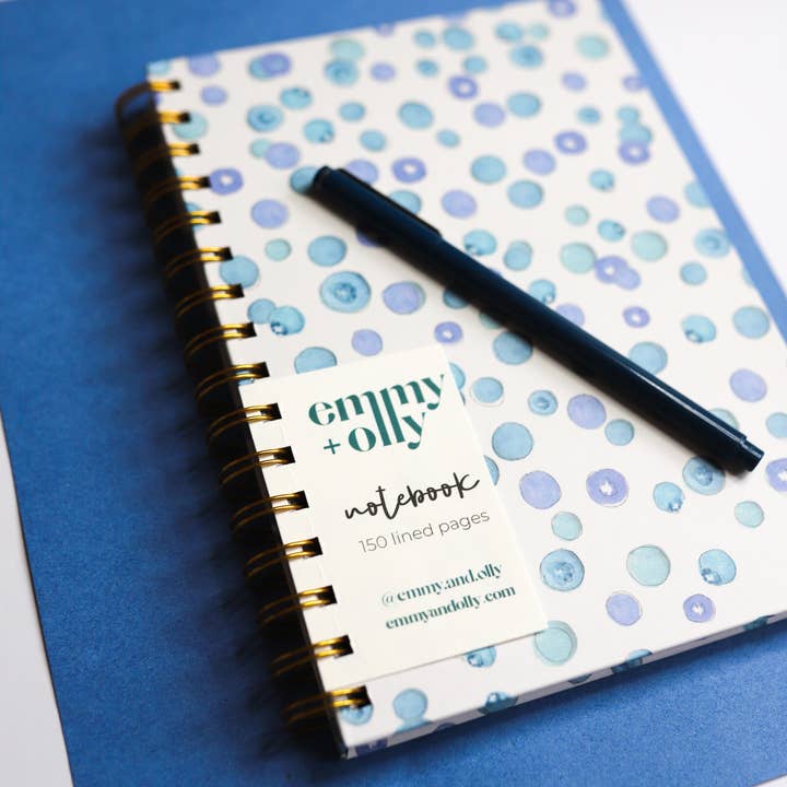 emmy+olly - Wholesale Notebook - Blueberries Hardcovered Notebook