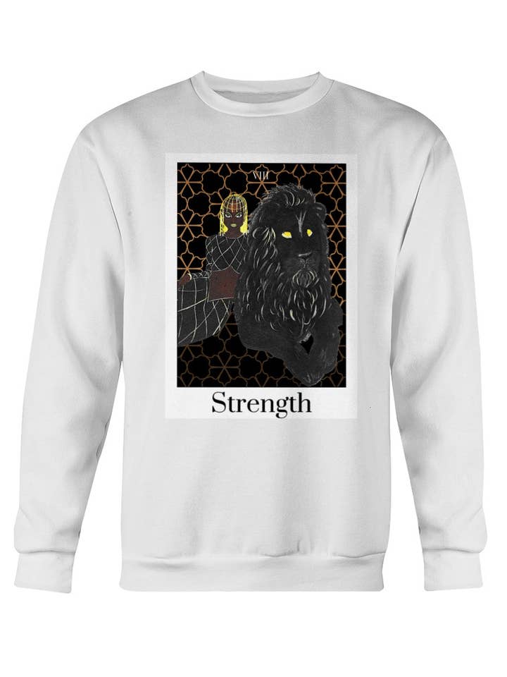 Sweat-shirt Strength Tarot Card pour la vente par D. Ridley Designs