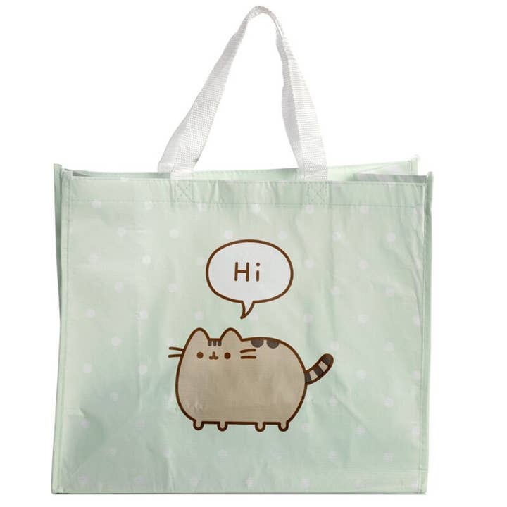 Borsa per la spesa con gatto Pusheen per la vendita all'ingrosso da parte di .AVPV. Studio