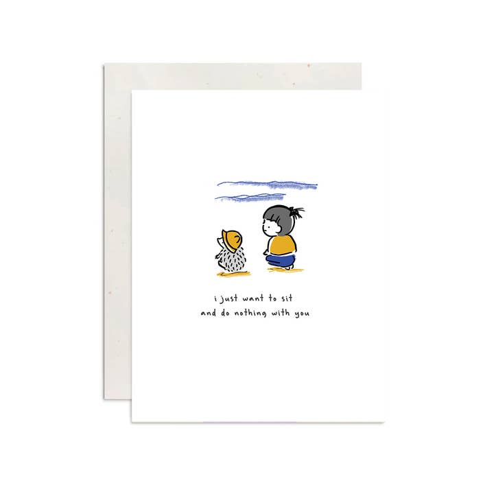 Tales of Eleanor - Wholesale Friendship Card - Do Nothing Card