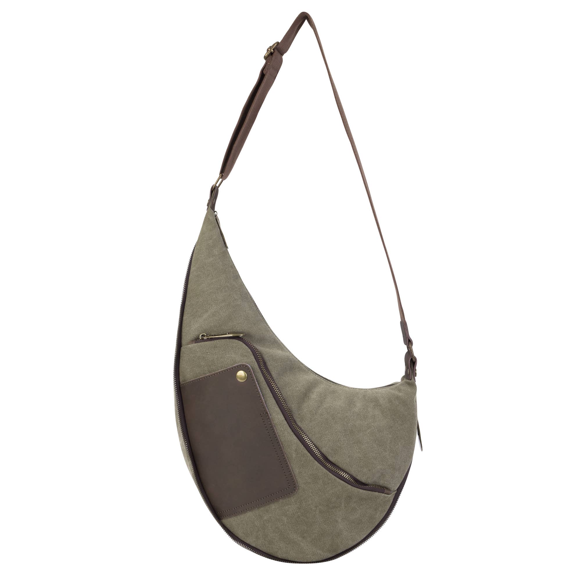 ZEDE PARIS - Vente Sac porté épaule – femme - ANVERS - Sac Bandoulière - Toile et cuir7