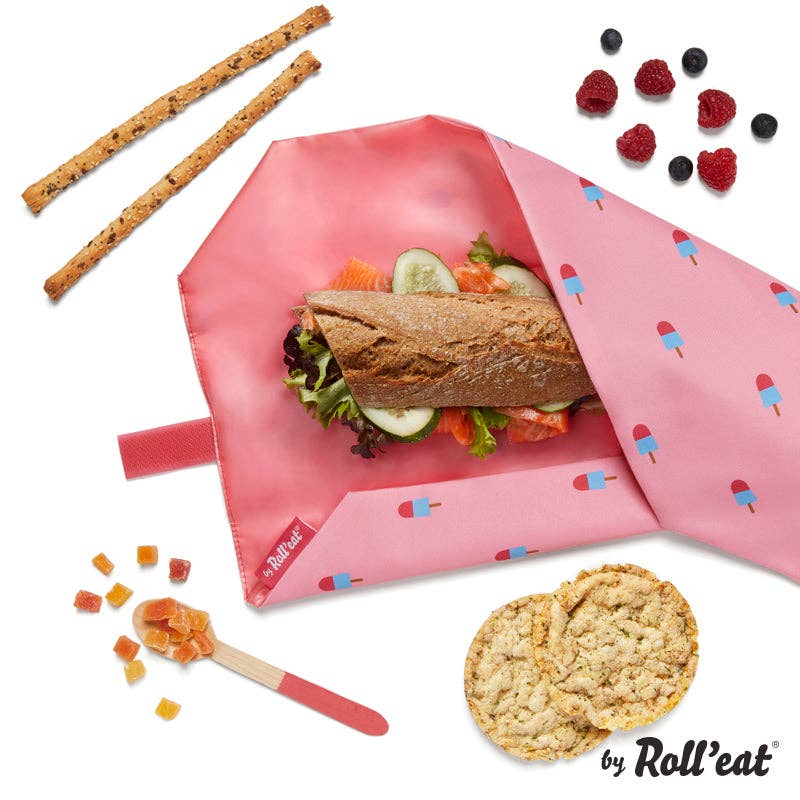 Brotzeit - Venta al por mayor Bolsa/envoltorio de alimentos - Boc'n'Roll ICON Collection de Roll'eat - Bolsa reutilizable para sándwiches y snacks lavable9