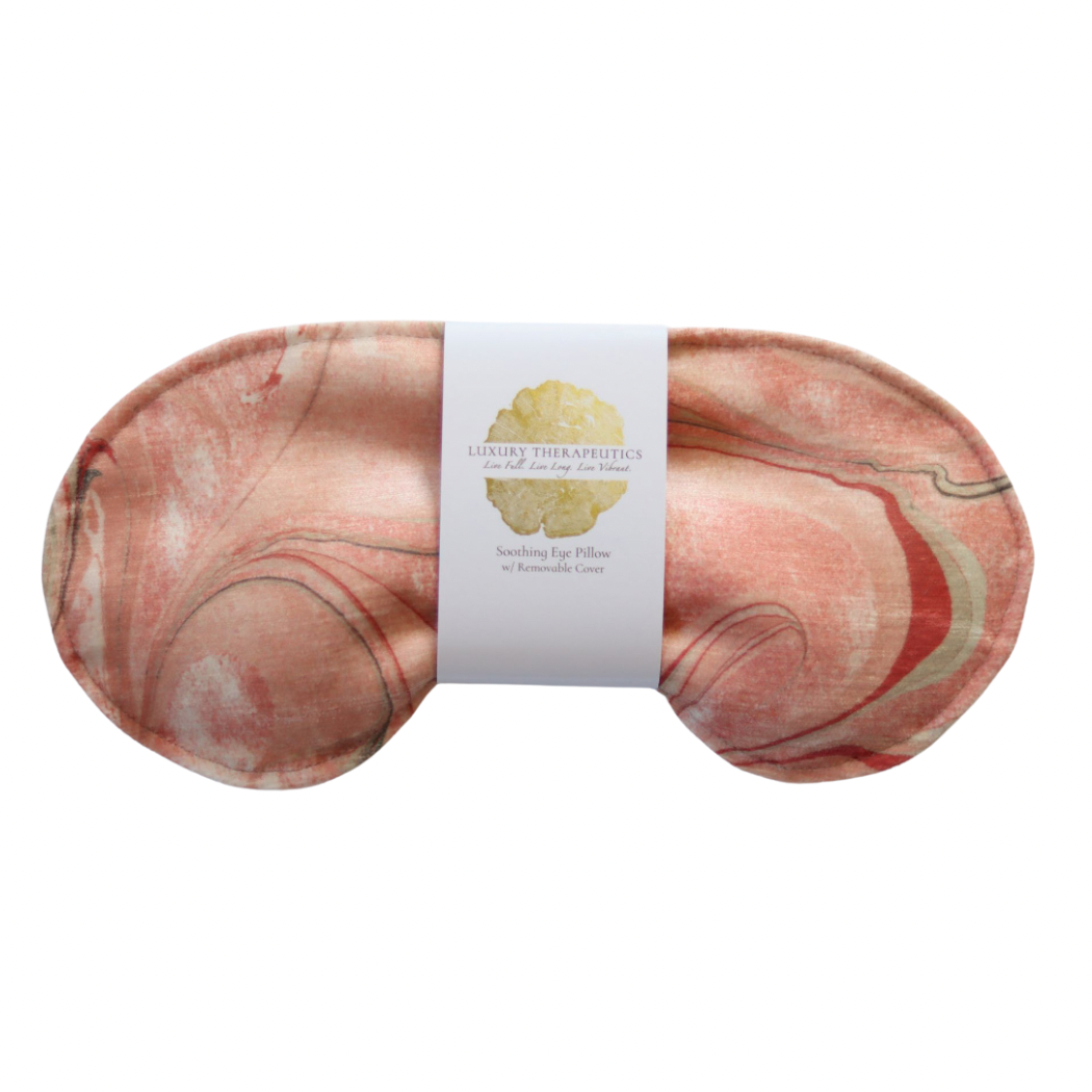 Luxury Therapeutics - Vendita all'ingrosso Cuscino ortopedico/per spa - Cuscino per Occhi Rilassante con Copertura Rimovibile - Celestial Blush1