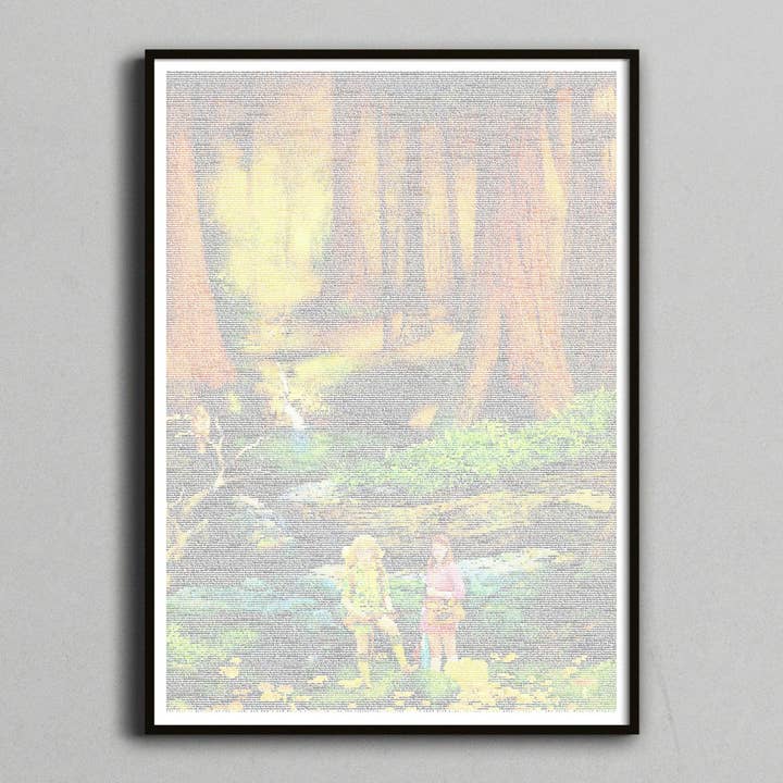 Moonrise Kingdom - Manus Konst Print - för wholesale av Robotic Ewe