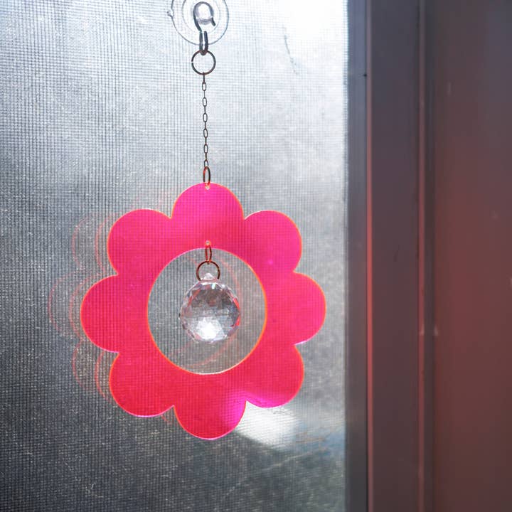 Hustle Home Décor - Wholesale Suncatcher - Retro Flower Sun Catcher11