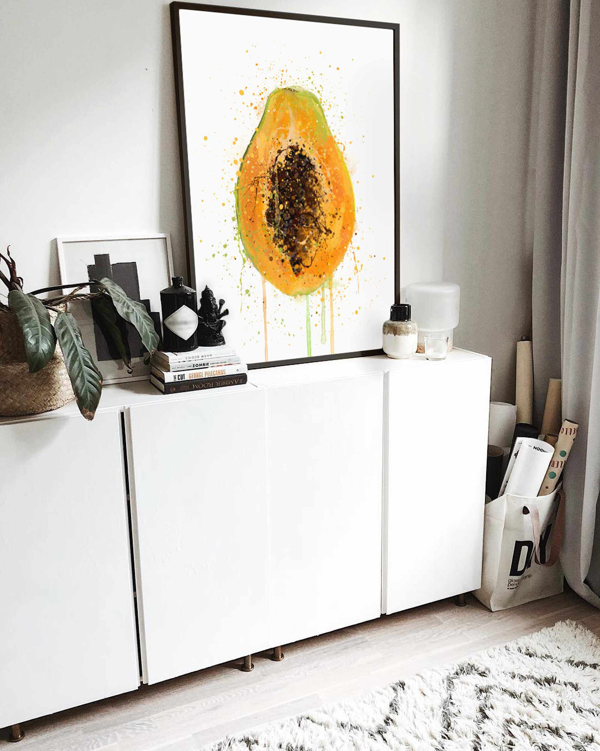 We Love Prints - Vente Affiche d'art - Impression murale Papaye Fruit8