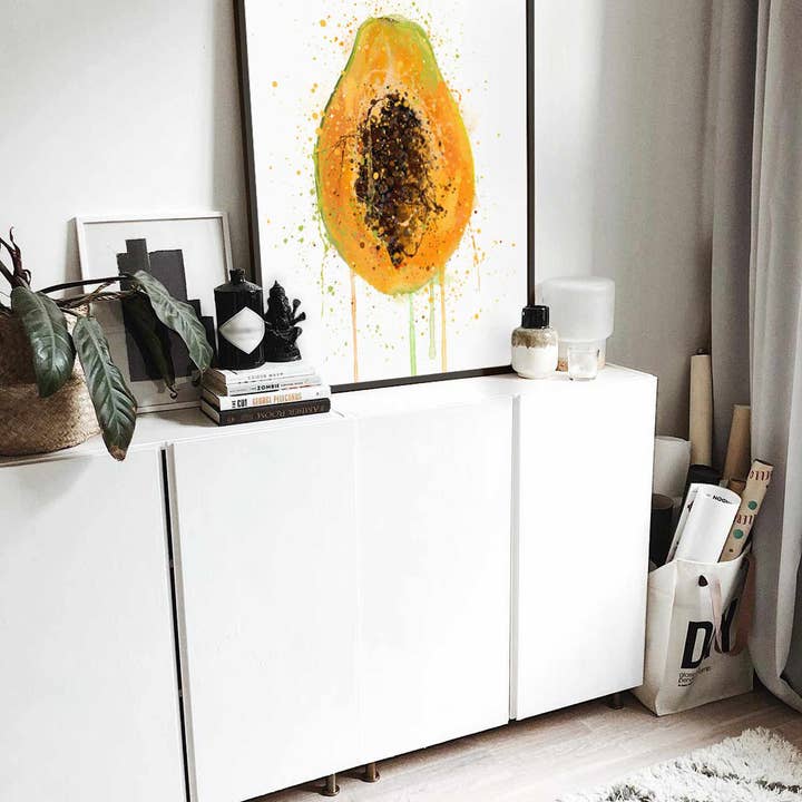 We Love Prints - Vente Affiche d'art - Impression murale Papaye Fruit8