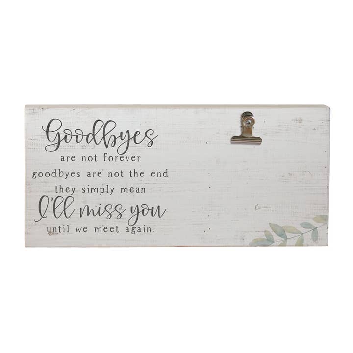 Clips photo - Au revoir pour la vente par Sincere Surroundings