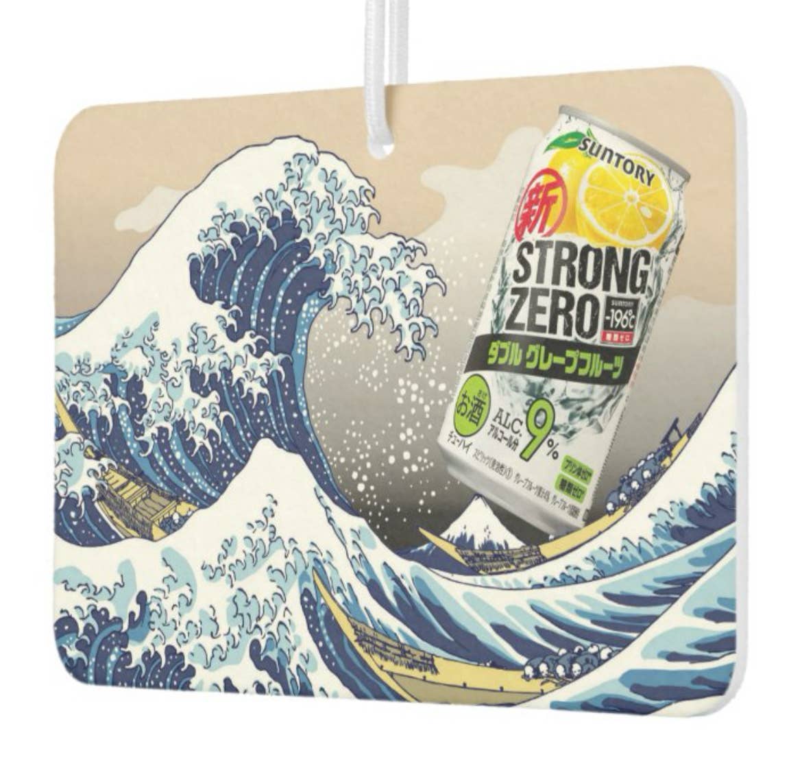 CultPOP - Wholesale Car Freshener - Unisex -  Japan waves Strong Zero Car Freshener - Citrus Scent1