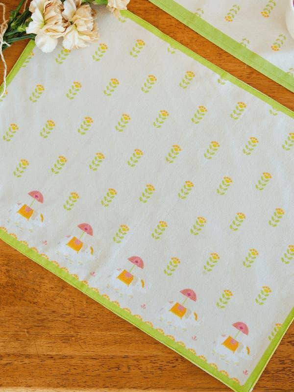 Sets de table réversibles Festive Marigold pour la vente par Pyarful