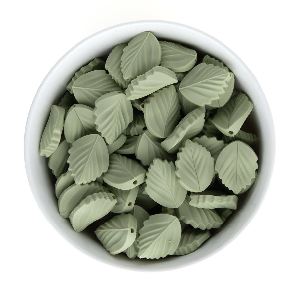 Cara & Co Silicone Craft Supply – Engroshandel Perler – Elm Leaf Silikone Fokalperler1