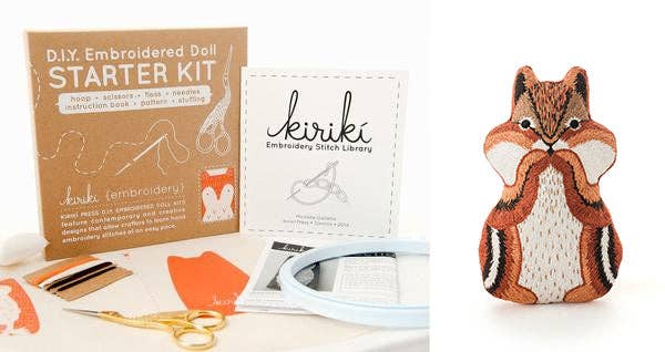 Kiriki Press - Wholesale Embroidery/Cross Stitch Supplies - Embroidery Starter Kit7